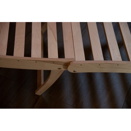 Шезлонг КомфортПром Из фанеры (600х1870мм) Шезлонг КомфортПром Из фанеры (600х1870мм)