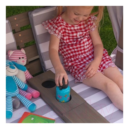Шезлонг KidKraft Для двоих с тентом Шезлонг KidKraft Для двоих с тентом