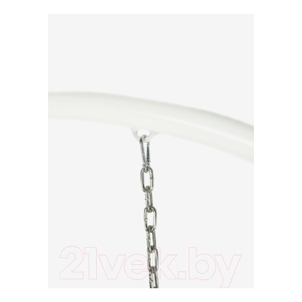 Диван подвесной M-Group Лежебока 11180109 (с белым ротангом/серая подушка) Диван подвесной M-Group Лежебока 11180109 (с белым ротангом/серая подушка)