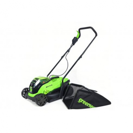 Газонокосилка аккумуляторная GreenWorks GD24LM331 (2520607UB) Газонокосилка аккумуляторная GreenWorks GD24LM331 (2520607UB)