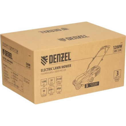 Газонокосилка электрическая Denzel GMC-1200 Газонокосилка электрическая Denzel GMC-1200