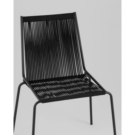Стул садовый Stool Group Lanno FDC7610 RT-017 (черный) Стул садовый Stool Group Lanno FDC7610 RT-017 (черный)