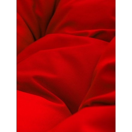 Кресло садовое M-Group Пончик 12320106 (белый ротанг/красная подушка) Кресло садовое M-Group Пончик 12320106 (белый ротанг/красная подушка)