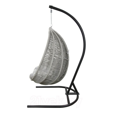 Кресло подвесное Garden Story Ибица D2709 (черный/серый) Кресло подвесное Garden Story Ибица D2709 (черный/серый)