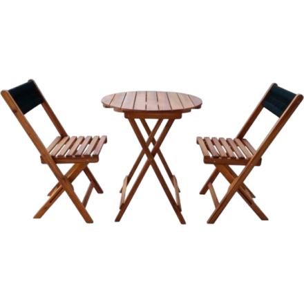 Комплект садовой мебели National Tree Company из акации TP2093.0.5 (3 предмета)