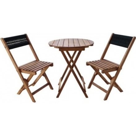 Комплект садовой мебели National Tree Company из акации TP2093.0.5 (3 предмета) Комплект садовой мебели National Tree Company из акации TP2093.0.5 (3 предмета)