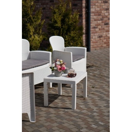 Комплект садовой мебели Ipae Progarden Jungle JUN06CBI (белый) Комплект садовой мебели Ipae Progarden Jungle JUN06CBI (белый)