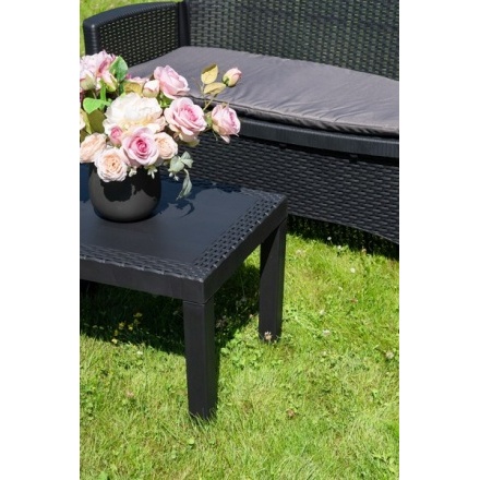 Комплект садовой мебели Ipae Progarden Jungle JUN06CAN (антрацит) Комплект садовой мебели Ipae Progarden Jungle JUN06CAN (антрацит)