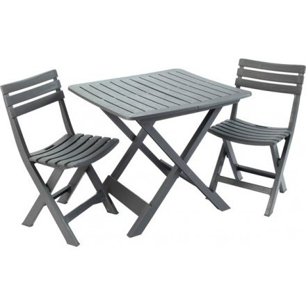 Комплект садовой мебели Ipae Progarden Camping SET018AN (антрацит)