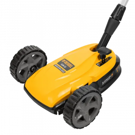 Портативная аккумуляторная газонокосилка Denzel CLM-22 Портативная аккумуляторная газонокосилка Denzel CLM-22