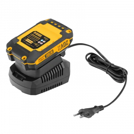 Портативная аккумуляторная газонокосилка Denzel CLM-22 Портативная аккумуляторная газонокосилка Denzel CLM-22