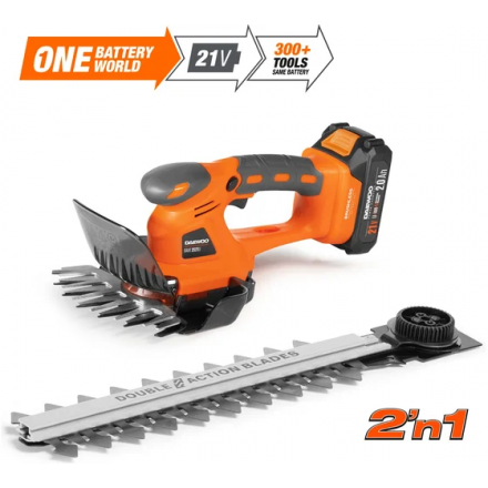 Ножницы-кусторез аккумуляторные DAEWOO DAHT 2521Li SET Ножницы-кусторез аккумуляторные DAEWOO DAHT 2521Li SET