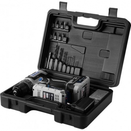 Аккумуляторная дрель-шуруповерт Deko DKCD20-Li SET1 083-1117 Аккумуляторная дрель-шуруповерт Deko DKCD20-Li SET1 083-1117