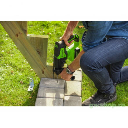 Перфоратор Greenworks GD24SDS2 бесщеточный 2Дж 24V 3803007 (без АКБ и ЗУ) Перфоратор Greenworks GD24SDS2 бесщеточный 2Дж 24V 3803007 (без АКБ и ЗУ)