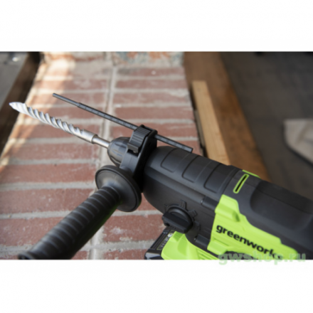 Перфоратор Greenworks GD24SDS2 бесщеточный 2Дж 24V 3803007 (без АКБ и ЗУ) Перфоратор Greenworks GD24SDS2 бесщеточный 2Дж 24V 3803007 (без АКБ и ЗУ)