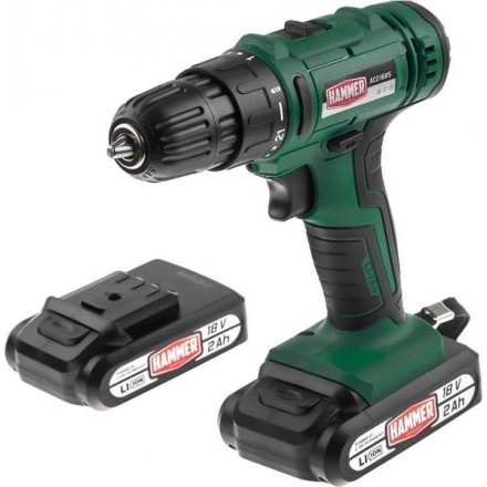 Аккумуляторная дрель-шуруповерт Hammer Flex ACD18BS