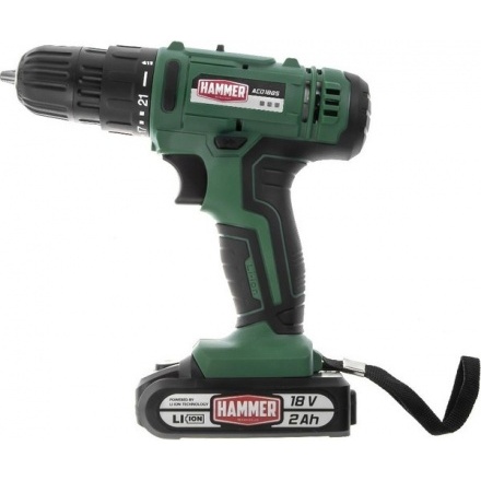 Аккумуляторная дрель-шуруповерт Hammer Flex ACD18BS Аккумуляторная дрель-шуруповерт Hammer Flex ACD18BS