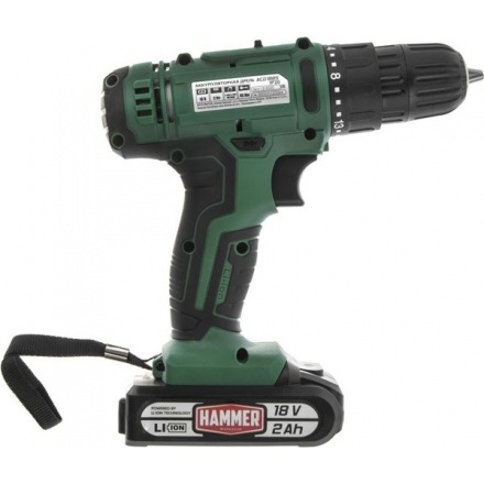 Аккумуляторная дрель-шуруповерт Hammer Flex ACD18BS Аккумуляторная дрель-шуруповерт Hammer Flex ACD18BS