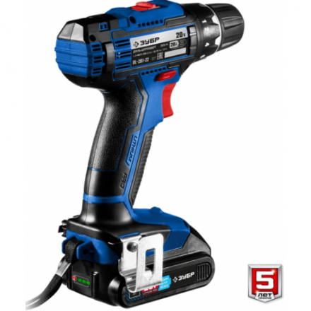 Аккумуляторная дрель-шуруповерт Зубр Профессионал DL-201-22 Аккумуляторная дрель-шуруповерт Зубр Профессионал DL-201-22