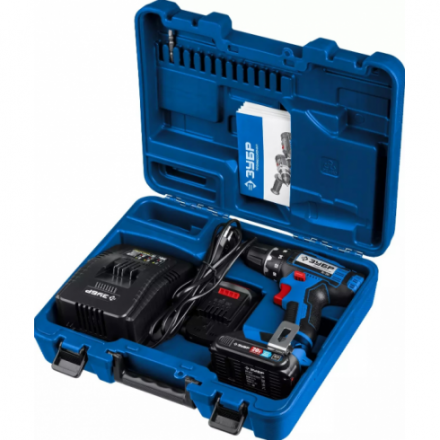 Аккумуляторная дрель-шуруповерт Зубр Профессионал DL-201-22 Аккумуляторная дрель-шуруповерт Зубр Профессионал DL-201-22