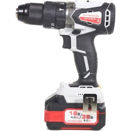 Аккумуляторная дрель-шуруповерт Интерскол ДАУ-13/36В (860.2.2.70) Аккумуляторная дрель-шуруповерт Интерскол ДАУ-13/36В (860.2.2.70)