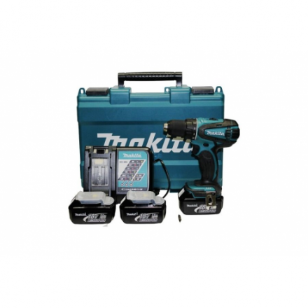 Профессиональная дрель-шуруповерт Makita DDF485RFE