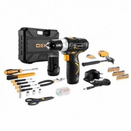 Аккумуляторная дрель-шуруповерт Deko GCD12DU3 Set 104 063-4133