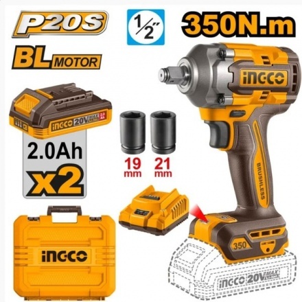 Аккумуляторный гайковерт INGCO CIWLI2035 Аккумуляторный гайковерт INGCO CIWLI2035
