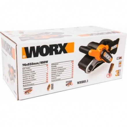 Ленточная шлифовальная машина Worx WX661.1 Ленточная шлифовальная машина Worx WX661.1