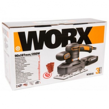 Вибрационная шлифовальная машина Worx WX641 Вибрационная шлифовальная машина Worx WX641