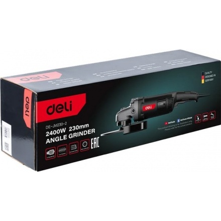 угловая шлифмашина Deli EDE-JM230-2E (черный) угловая шлифмашина Deli EDE-JM230-2E (черный)