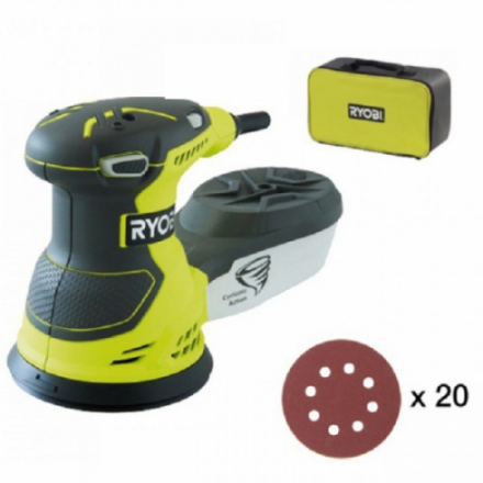 Эксцентриковая шлифовальная машина Ryobi ROS310-SA20 (5133003616) Эксцентриковая шлифовальная машина Ryobi ROS310-SA20 (5133003616)