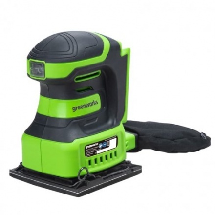 Вибрационная шлифовальная машина Greenworks G24SS14 24V 3100507 (без АКБ и ЗУ) Вибрационная шлифовальная машина Greenworks G24SS14 24V 3100507 (без АКБ и ЗУ)