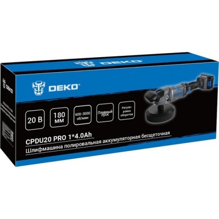 Полировальная машина Deko CPDU20 Pro Полировальная машина Deko CPDU20 Pro