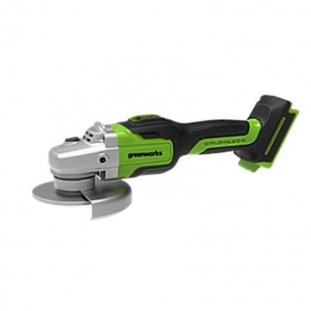 Угловая шлифовальная машина Greenworks GD24AG бесщеточная 24V 3200207UA (c АКБ 2Ач и ЗУ)