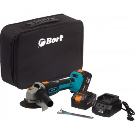 Угловая шлифовальная машина Bort BWS-18Li-125 (93722340) Угловая шлифовальная машина Bort BWS-18Li-125 (93722340)