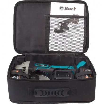 Угловая шлифовальная машина Bort BWS-18Li-125 (93722340) Угловая шлифовальная машина Bort BWS-18Li-125 (93722340)