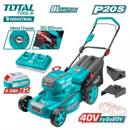 Газонокосилка аккумуляторная TOTAL TLMLI20186 Газонокосилка аккумуляторная TOTAL TLMLI20186