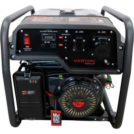 Бензиновый генератор Verton Power GG6500 Бензиновый генератор Verton Power GG6500