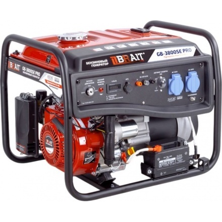 Бензиновый генератор Brait GB-3800SE PRO