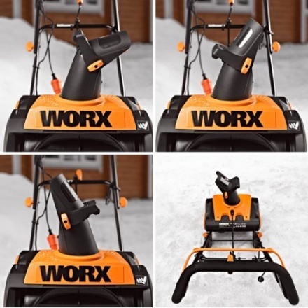 Снегоуборщик электрический Worx WG450E Снегоуборщик электрический Worx WG450E