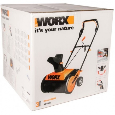 Снегоуборщик электрический Worx WG450E Снегоуборщик электрический Worx WG450E