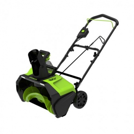 Снегоуборщик аккумуляторный Greenworks GD60PSTK4 60V (c АКБ 4Ач и ЗУ)