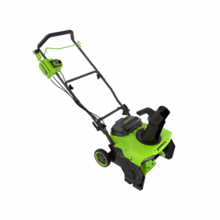 Снегоуборщик аккумуляторный GreenWorks GD40STX2K5 (2603407UG) Снегоуборщик аккумуляторный GreenWorks GD40STX2K5 (2603407UG)