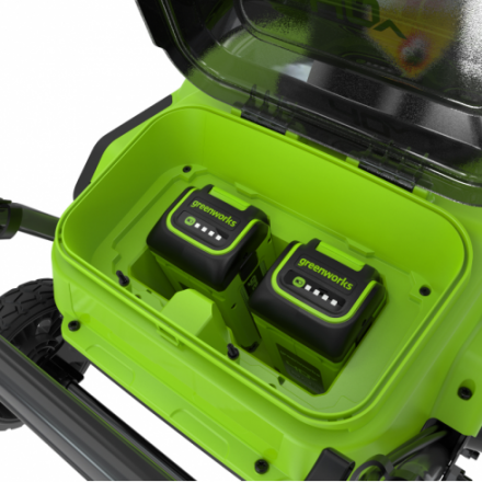 Снегоуборщик аккумуляторный GreenWorks GD40STX2 (2603407) Снегоуборщик аккумуляторный GreenWorks GD40STX2 (2603407)