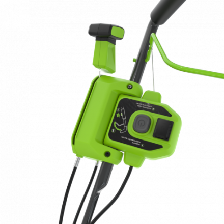 Снегоуборщик аккумуляторный GreenWorks GD40STX2K5 (2603407UG) Снегоуборщик аккумуляторный GreenWorks GD40STX2K5 (2603407UG)