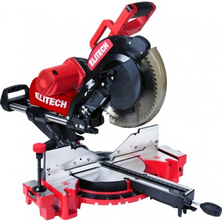 Пила торцовочно-усовочная Elitech ПТ 2030КРС (E2006.011.00)