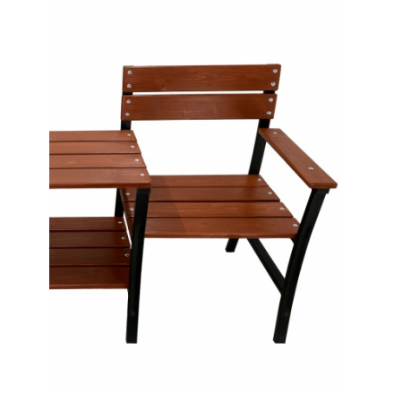 Скамейка Дуэт окрашенный Скамейка Дуэт окрашенный