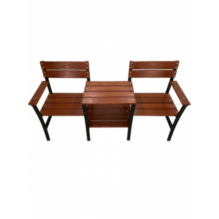 Скамейка Дуэт окрашенный Скамейка Дуэт окрашенный