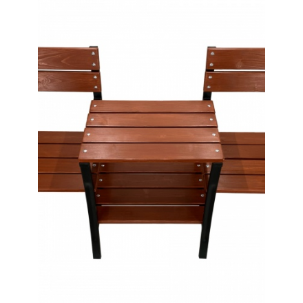 Скамейка Дуэт окрашенный Скамейка Дуэт окрашенный